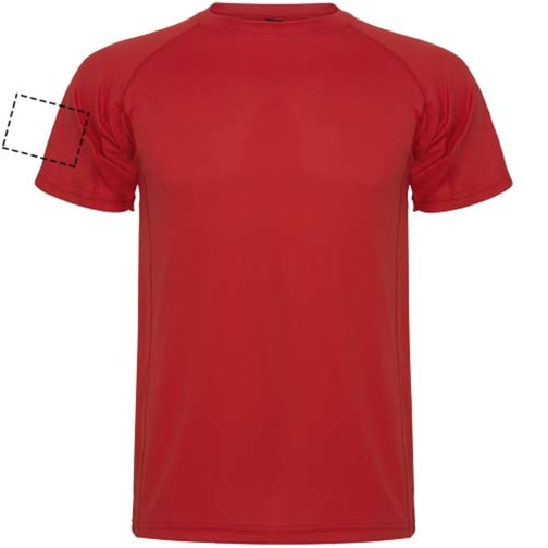 Montecarlo Sport T-Shirt Für Kinder , rot, Piqué Strick 100% Polyester, 150 g/m2, 12, , Bild 19