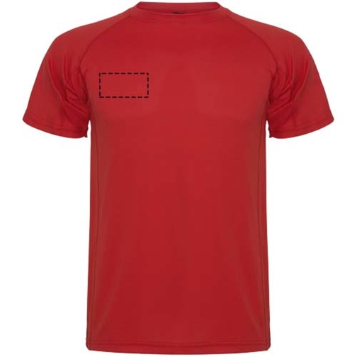 Montecarlo Sport T-Shirt Für Kinder , rot, Piqué Strick 100% Polyester, 150 g/m2, 12, , Bild 14