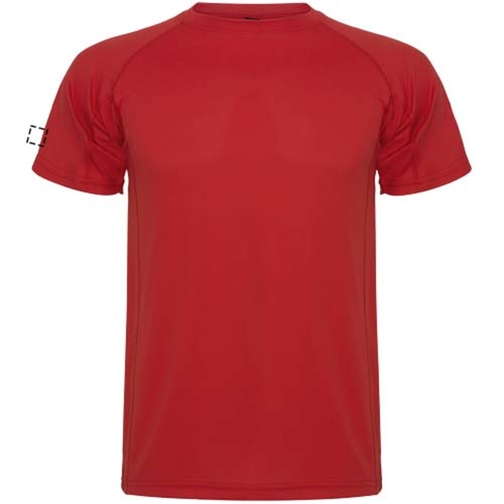 Montecarlo Sport T-Shirt Für Kinder , rot, Piqué Strick 100% Polyester, 150 g/m2, 12, , Bild 6