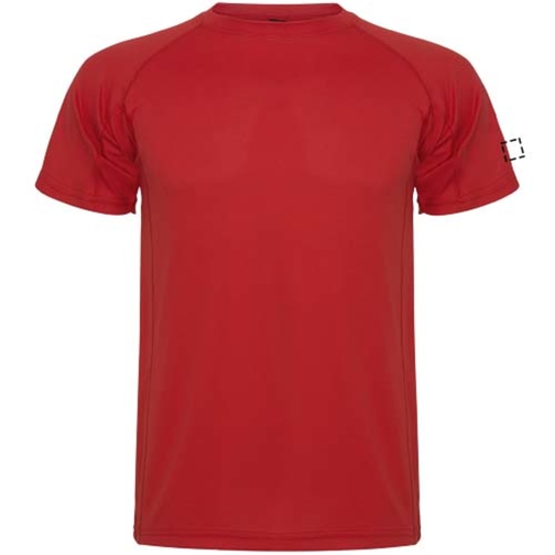 Montecarlo Sport T-Shirt Für Kinder , rot, Piqué Strick 100% Polyester, 150 g/m2, 12, , Bild 7