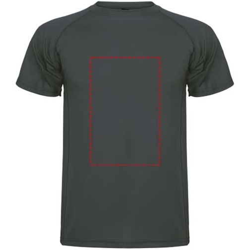 Montecarlo Sport T-Shirt Für Kinder , dark lead, Piqué Strick 100% Polyester, 150 g/m2, 8, , Bild 23