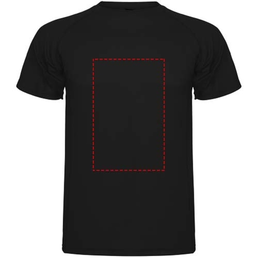 Montecarlo Sport T-Shirt Für Kinder , schwarz, Piqué Strick 100% Polyester, 150 g/m2, 12, , Bild 14