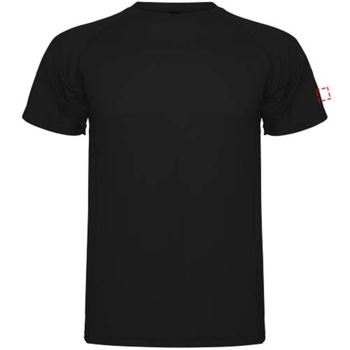 Montecarlo Sport T-Shirt Für Kinder , schwarz, Piqué Strick 100% Polyester, 150 g/m2, 12, , Bild 12