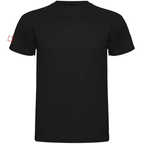 Montecarlo Sport T-Shirt Für Kinder , schwarz, Piqué Strick 100% Polyester, 150 g/m2, 8, , Bild 7