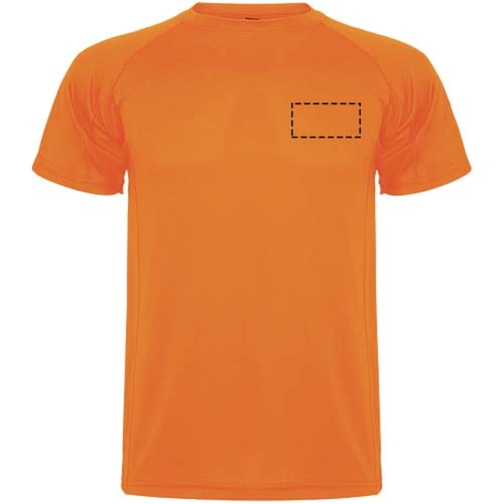 Montecarlo kortärmad sport-T-shirt för barn, Bild 22