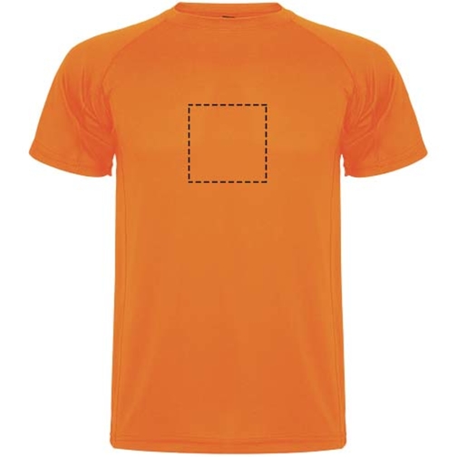 Montecarlo Sport T-Shirt Für Kinder , fluor orange, Piqué Strick 100% Polyester, 150 g/m2, 8, , Bild 22
