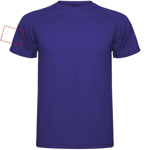 Montecarlo kortärmad sport-T-shirt för barn, Bild 13