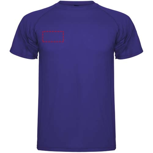 Montecarlo Sport T-Shirt Für Kinder , mauve, Piqué Strick 100% Polyester, 150 g/m2, 12, , Bild 6