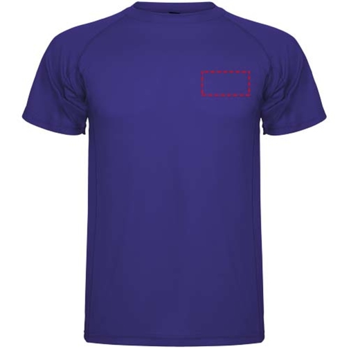 Montecarlo kortärmad sport-T-shirt för barn, Bild 5