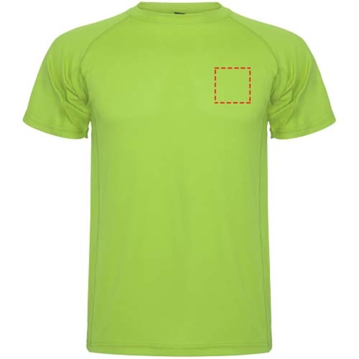 Montecarlo Sport T-Shirt Für Kinder , lime / green lime, Piqué Strick 100% Polyester, 150 g/m2, 12, , Bild 22