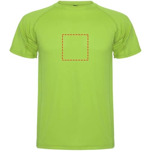 Montecarlo Sport T-Shirt Für Kinder , lime / green lime, Piqué Strick 100% Polyester, 150 g/m2, 8, , Bild 6