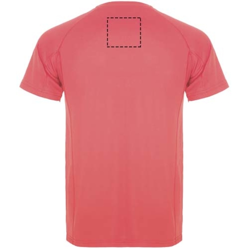 Montecarlo Sport T-Shirt Für Kinder , fluor coral, Piqué Strick 100% Polyester, 150 g/m2, 12, , Bild 7