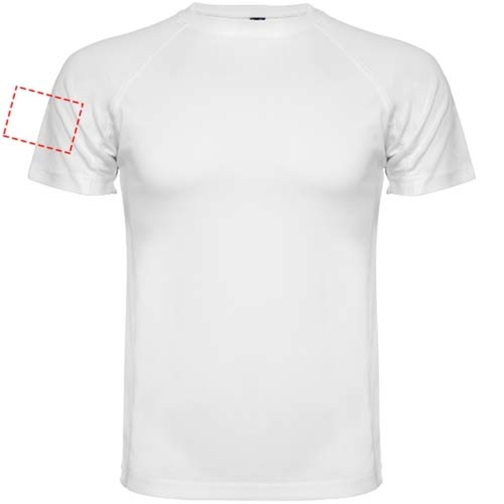 Montecarlo Sport T-Shirt Für Kinder , weiß, Piqué Strick 100% Polyester, 150 g/m2, 12, , Bild 14