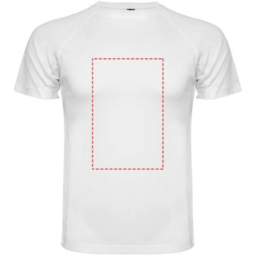 Montecarlo Sport T-Shirt Für Kinder , weiß, Piqué Strick 100% Polyester, 150 g/m2, 8, , Bild 18