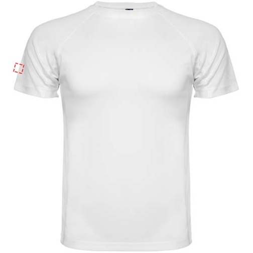 Montecarlo Sport T-Shirt Für Kinder , weiß, Piqué Strick 100% Polyester, 150 g/m2, 8, , Bild 15