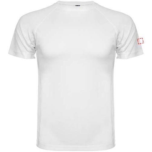 Montecarlo Sport T-Shirt Für Kinder , weiß, Piqué Strick 100% Polyester, 150 g/m2, 8, , Bild 16