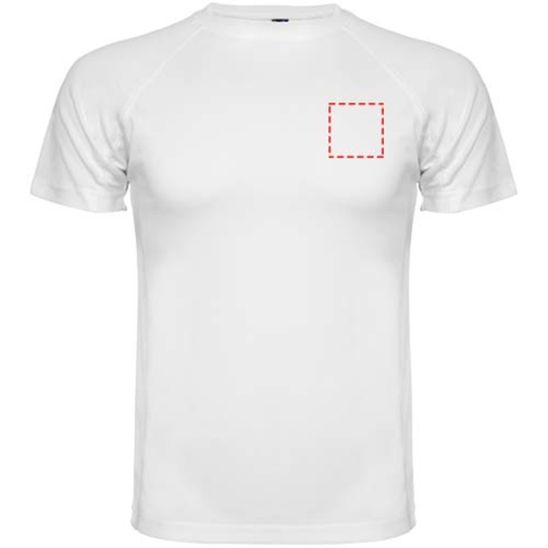 Montecarlo Sport T-Shirt Für Kinder , weiß, Piqué Strick 100% Polyester, 150 g/m2, 8, , Bild 12