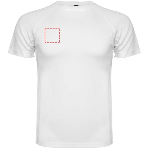 Montecarlo Sport T-Shirt Für Kinder , weiß, Piqué Strick 100% Polyester, 150 g/m2, 8, , Bild 13