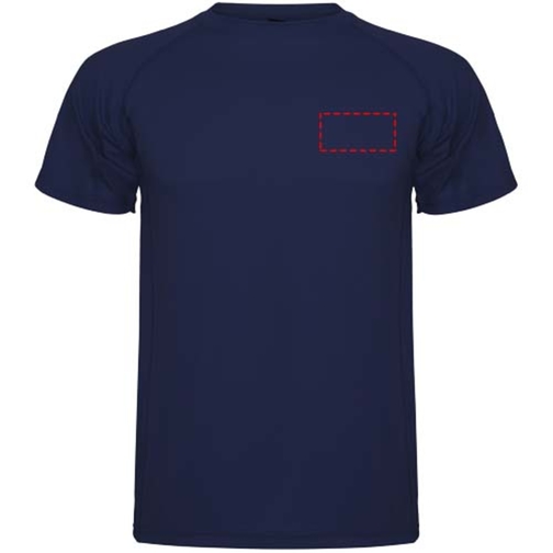 Montecarlo Sport T-Shirt Für Kinder , navy blue, Piqué Strick 100% Polyester, 150 g/m2, 12, , Bild 16