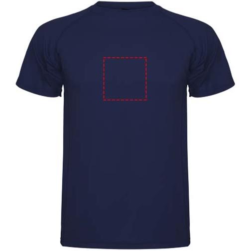 Montecarlo Sport T-Shirt Für Kinder , navy blue, Piqué Strick 100% Polyester, 150 g/m2, 12, , Bild 5