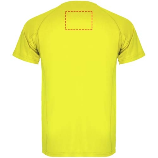 Montecarlo Sport T-Shirt Für Kinder , fluor yellow, Piqué Strick 100% Polyester, 150 g/m2, 12, , Bild 5