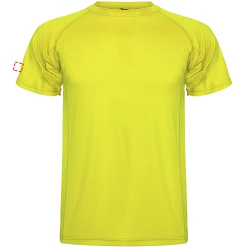 Montecarlo Sport T-Shirt Für Kinder , fluor yellow, Piqué Strick 100% Polyester, 150 g/m2, 12, , Bild 21