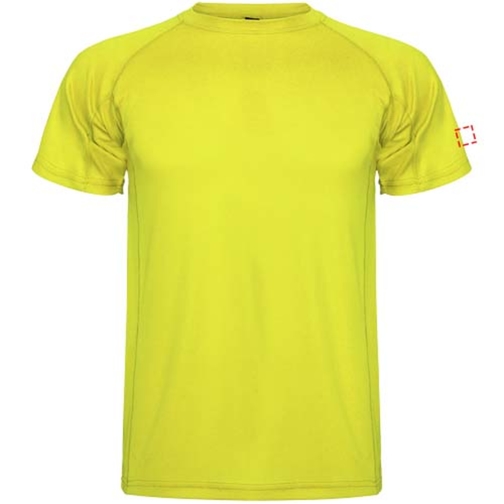 Montecarlo Sport T-Shirt Für Kinder , fluor yellow, Piqué Strick 100% Polyester, 150 g/m2, 12, , Bild 22