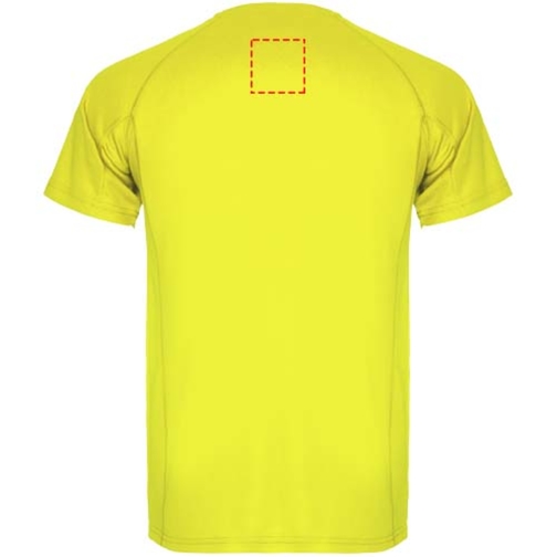 Montecarlo Sport T-Shirt Für Kinder , fluor yellow, Piqué Strick 100% Polyester, 150 g/m2, 12, , Bild 7