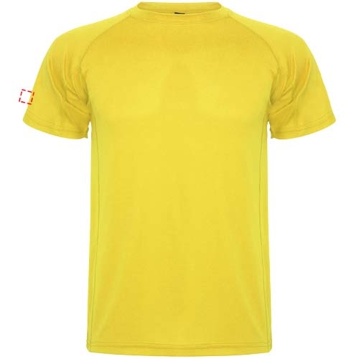 Montecarlo Sport T-Shirt Für Kinder , gelb, Piqué Strick 100% Polyester, 150 g/m2, 12, , Bild 17