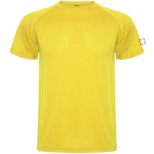 Montecarlo Sport T-Shirt Für Kinder , gelb, Piqué Strick 100% Polyester, 150 g/m2, 12, , Bild 18
