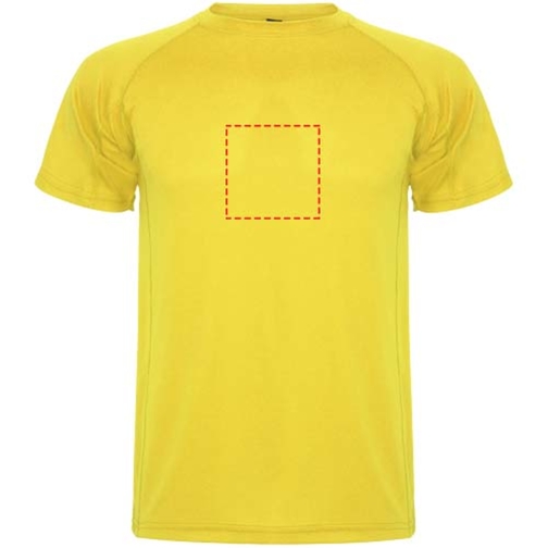 Montecarlo Sport T-Shirt Für Kinder , gelb, Piqué Strick 100% Polyester, 150 g/m2, 8, , Bild 24