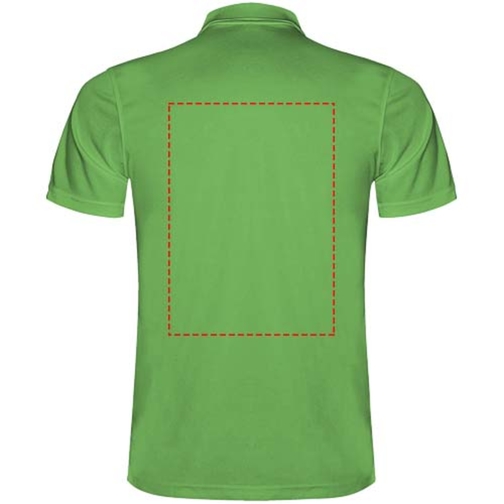 Monzha Sport Poloshirt Für Kinder , green fern, Piqué Strick 100% Polyester, 150 g/m2, 12, , Bild 14