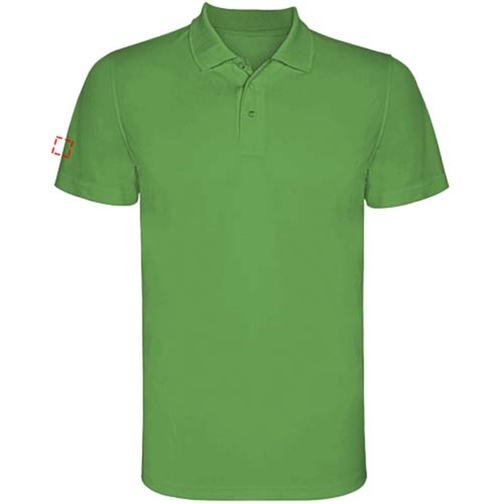 Monzha Sport Poloshirt Für Kinder , green fern, Piqué Strick 100% Polyester, 150 g/m2, 12, , Bild 13