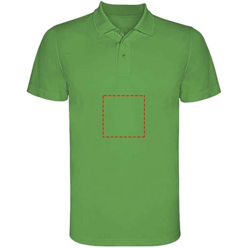 Monzha Sport Poloshirt Für Kinder , green fern, Piqué Strick 100% Polyester, 150 g/m2, 12, , Bild 18