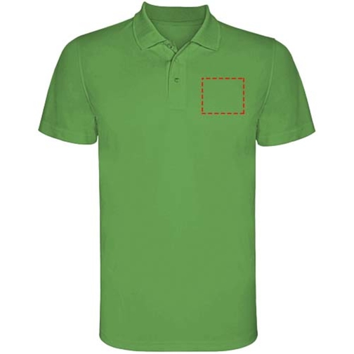 Monzha Sport Poloshirt Für Kinder , green fern, Piqué Strick 100% Polyester, 150 g/m2, 12, , Bild 20