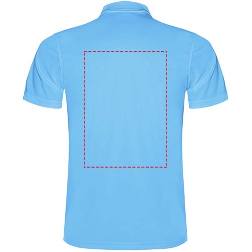 Monzha Sport Poloshirt Für Kinder , türkis, Piqué Strick 100% Polyester, 150 g/m2, 12, , Bild 24