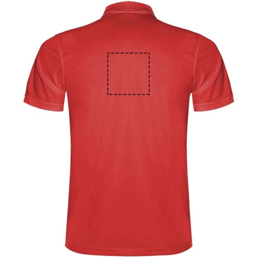 Monzha Sport Poloshirt Für Kinder , rot, Piqué Strick 100% Polyester, 150 g/m2, 12, , Bild 23