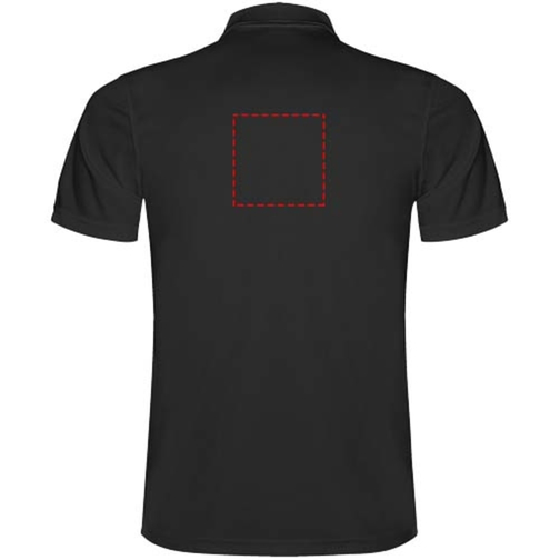 Monzha Sport Poloshirt Für Kinder , schwarz, Piqué Strick 100% Polyester, 150 g/m2, 12, , Bild 15