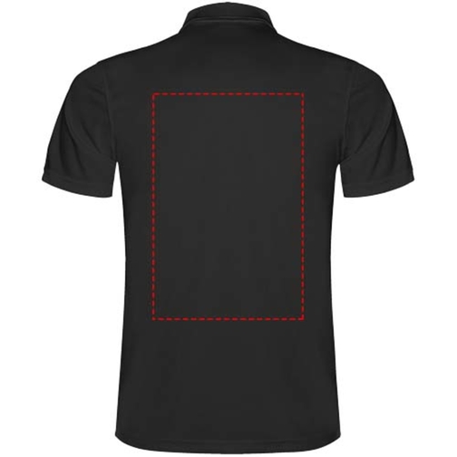 Monzha Sport Poloshirt Für Kinder , schwarz, Piqué Strick 100% Polyester, 150 g/m2, 8, , Bild 9