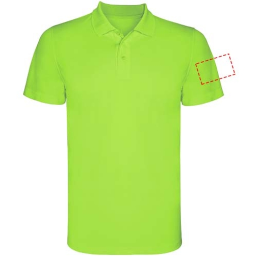 Monzha Sport Poloshirt Für Kinder , lime / green lime, Piqué Strick 100% Polyester, 150 g/m2, 12, , Bild 17