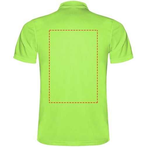 Monzha Sport Poloshirt Für Kinder , lime / green lime, Piqué Strick 100% Polyester, 150 g/m2, 12, , Bild 8