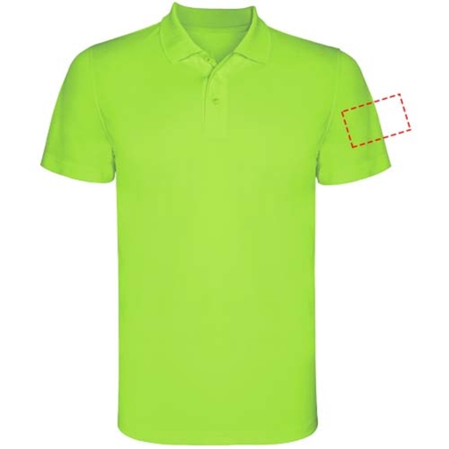 Monzha Sport Poloshirt Für Kinder , lime / green lime, Piqué Strick 100% Polyester, 150 g/m2, 8, , Bild 19