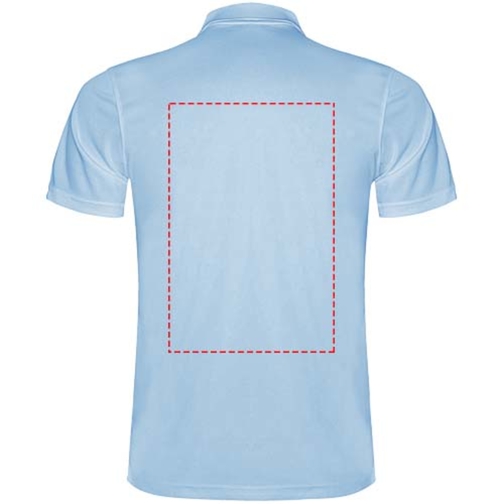 Monzha Sport Poloshirt Für Kinder , himmelblau, Piqué Strick 100% Polyester, 150 g/m2, 12, , Bild 18