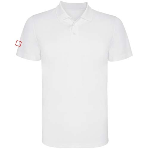 Monzha Sport Poloshirt Für Kinder , weiss, Piqué Strick 100% Polyester, 150 g/m2, 12, , Bild 23