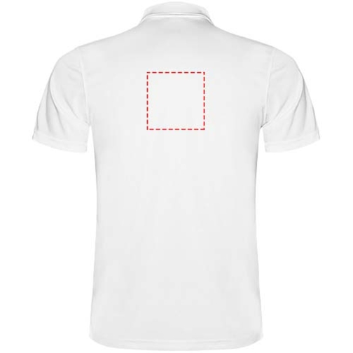 Monzha Sport Poloshirt Für Kinder , weiß, Piqué Strick 100% Polyester, 150 g/m2, 12, , Bild 22