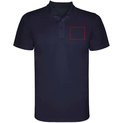 Monzha Sport Poloshirt Für Kinder , navy blue, Piqué Strick 100% Polyester, 150 g/m2, 12, , Bild 11