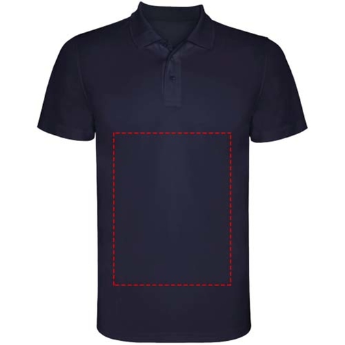 Monzha Sport Poloshirt Für Kinder , navy blue, Piqué Strick 100% Polyester, 150 g/m2, 12, , Bild 22
