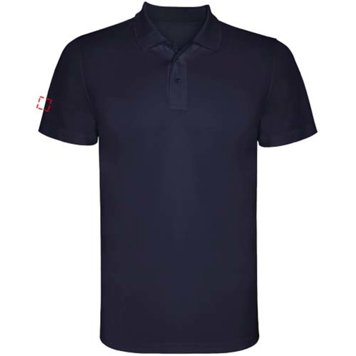 Monzha Sport Poloshirt Für Kinder , navy blue, Piqué Strick 100% Polyester, 150 g/m2, 12, , Bild 20