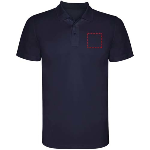 Monzha Sport Poloshirt Für Kinder , navy blue, Piqué Strick 100% Polyester, 150 g/m2, 12, , Bild 13