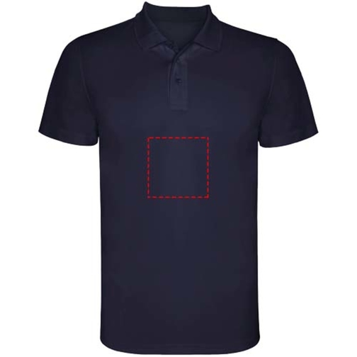 Monzha Sport Poloshirt Für Kinder , navy blue, Piqué Strick 100% Polyester, 150 g/m2, 4, , Bild 7